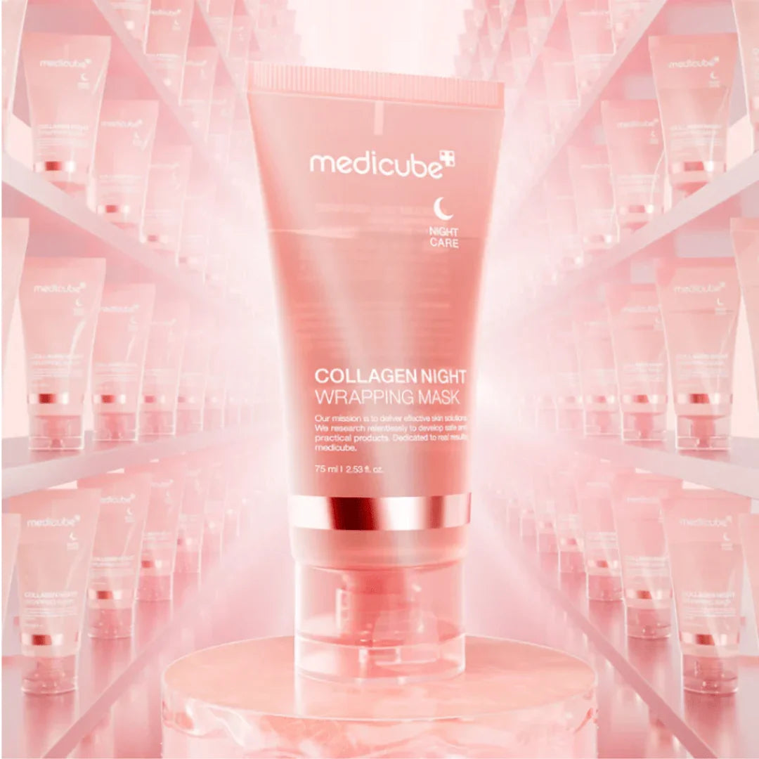 Medicube Collagen Night mascarilla de colageno Adiós Cara Cansada + obsequio
