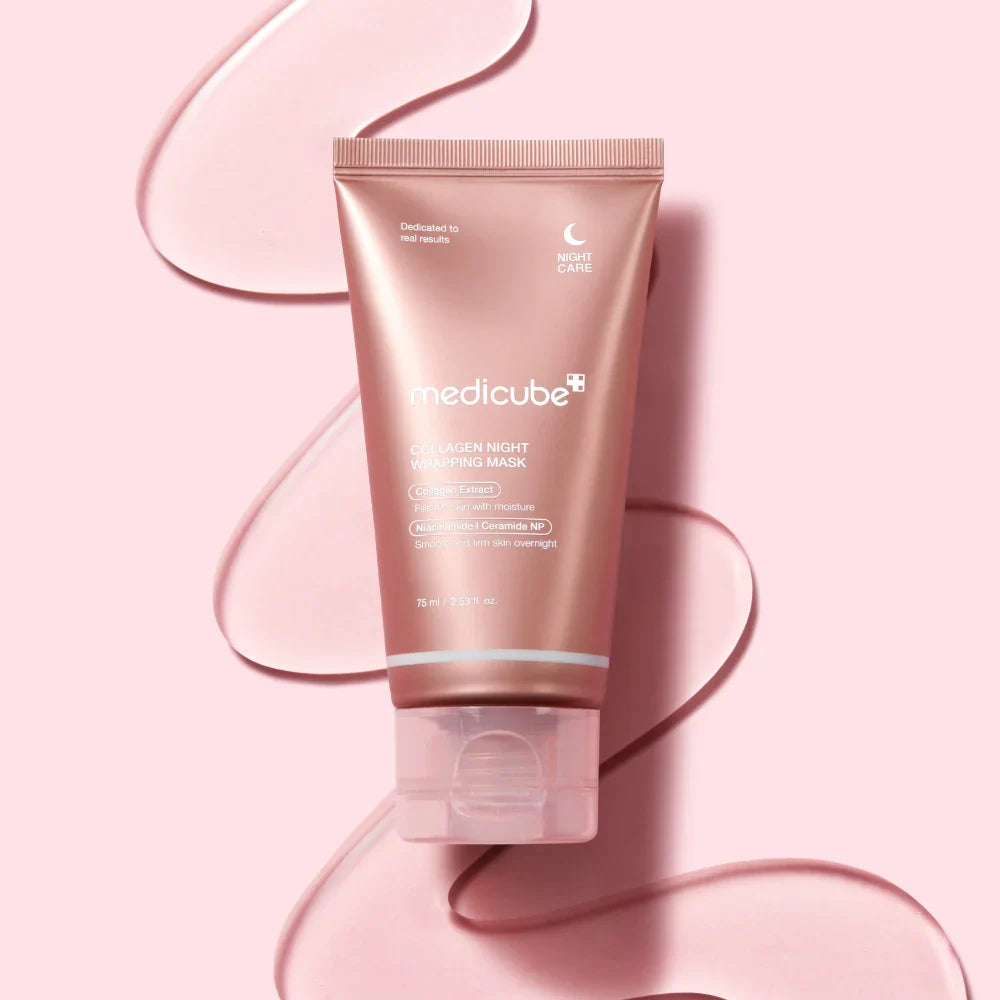 Medicube Collagen Night mascarilla de colageno Adiós Cara Cansada + obsequio
