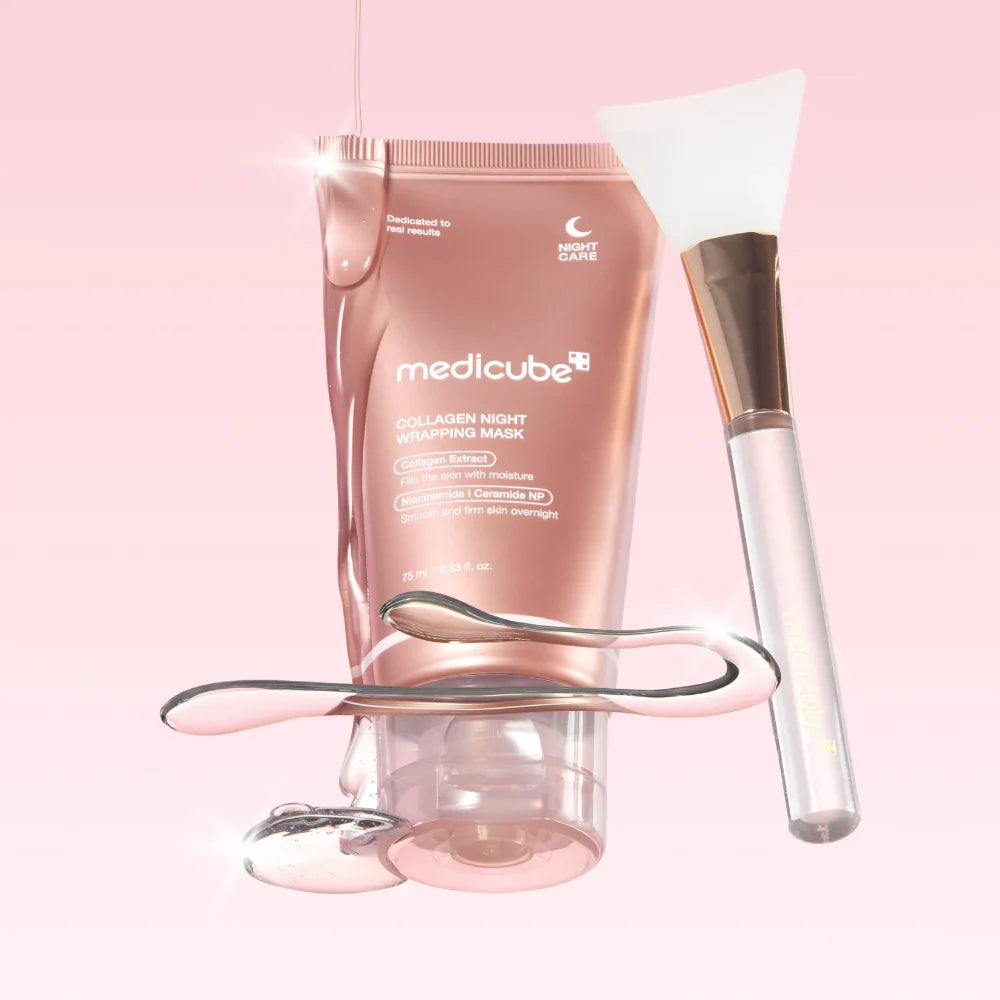 Medicube Collagen Night mascarilla de colageno Adiós Cara Cansada + obsequio